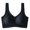 thumbnail image 1 of Everyday Bras for Women Womens Bra 36c Sports Bras for Women Non Removable Pads Skin Tone Bra Underwire Bras for Women Running Girl Bra Womens Bras Comfortable Support Women Bras plus Size Black 2XL, 1 of 7
