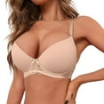 thumbnail image 1 of Everyday Bras for Women Womens Support Bras High Intensity Sports Bras for Women Womens Sports Bra Pack Sports Brawls for Women Women's Bras Push up Workout for Women Sports Bra Womens Bras Beige 38, 1 of 5