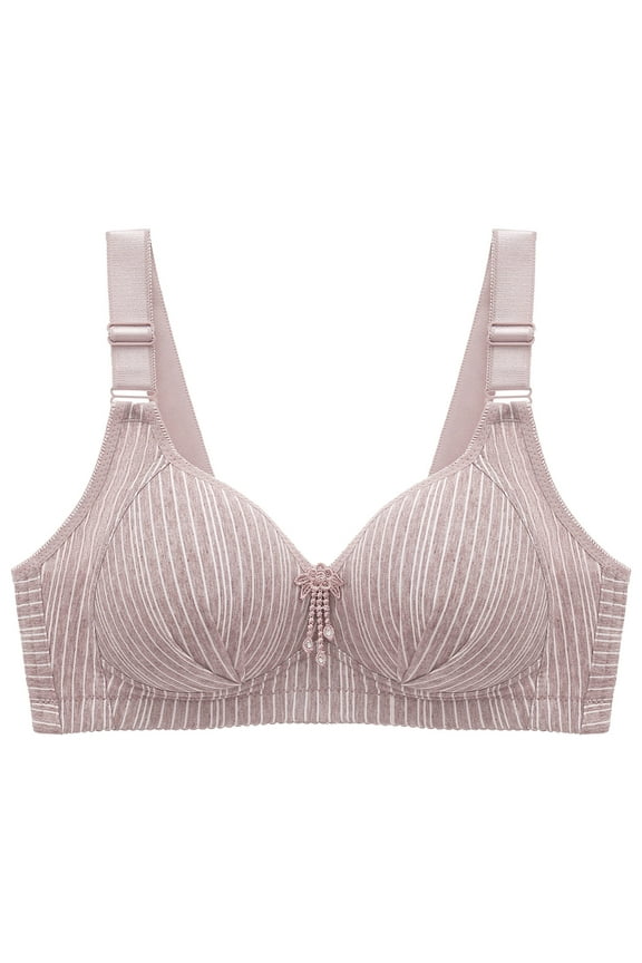 Everyday Bras for Women Womens Wireless Bra Pack Bras for Women Compression Bras for Women Compression Sports Bra plus Size Sports Bra One Shoulder T Back Sports Bras for Women Wireless Hot Pink 36