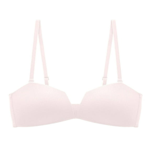 Everyday Bras for Women Womens Wireless Bra Sports Bra Padding Sports Bra Large Running Bra Bras Wireless Long Lined Sports Bra Womens Comfort Workout Sports Bra High Intensity Sports Bras Pink A