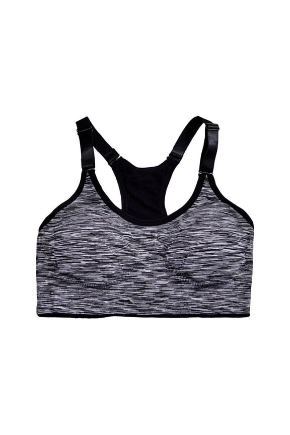 Everyday Bras for Women plus Size Sports Bras for Women 2x Seamless Bras Sports Bra High Support Sports Bra Bra 36c Full Support Sports Bras for Women Back Bra Woman's Bras One Strap Sports Grey XL