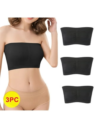 1/2 Pairs Women Adhesive Bra Push Up, Instant Breast Lift Invisible Bra  Strapless Silicone Nippleless Covers 