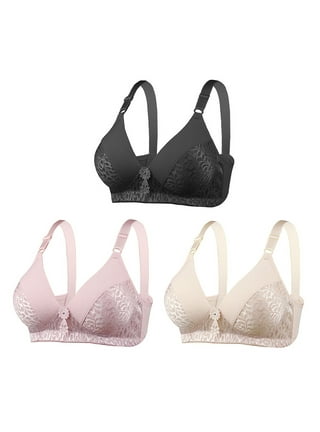 Genie Bra with Lace Trim, Womens Seamless Wireless Bra, AS Seen on TV, with  Removable Pads for Extra Lift (Black, 2X): Buy Online at Best Price in UAE  