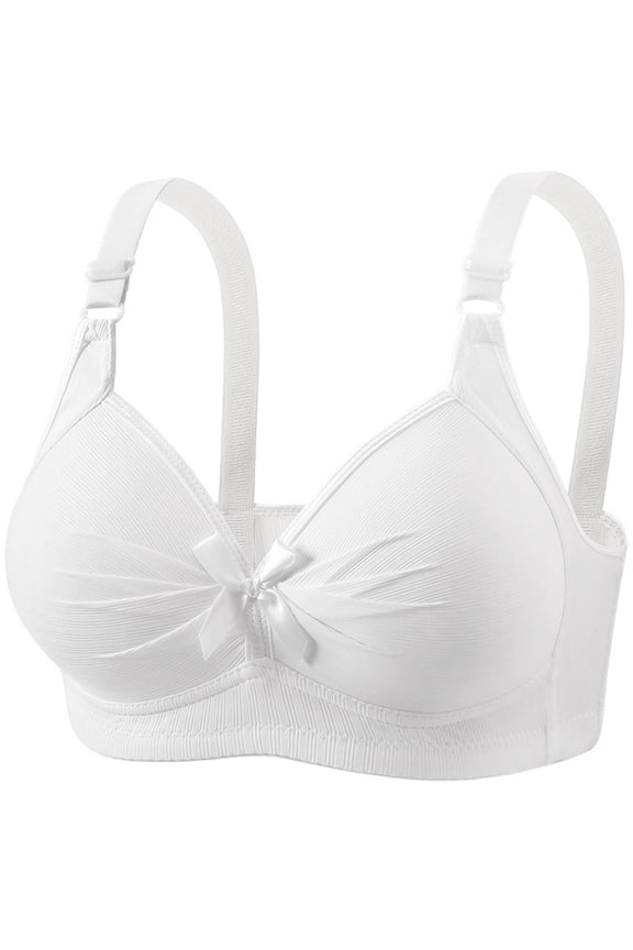 Everyday Bras for Women No Underwire Supportive Push Up Bralettes Wireless Full Coverage Plus Size T-Shirt Bra