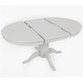 thumbnail image 1 of Jofran 1639-60TBKT Everyday Classics Round to Oval Dining Table - Dove, 1 of 1