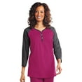 thumbnail image 1 of Everyday Colorblock Henley by Freedom Fit Zone, 1 of 3