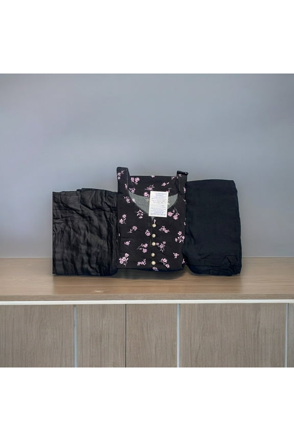 Everyday Comfort: Linen Long Sleeve Salwar Kameez for Daily Wear