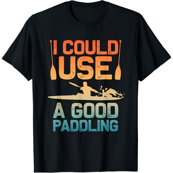 Everyday Cotton Comfort - Cute Kayak Art For Men Women Kayaking Kayaker Paddling Kayak T-Shirt