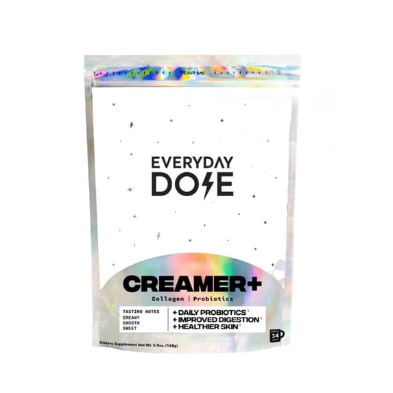 Everyday Dose Creamer+ - Collagen Coffee Creamer with Probiotics - A2 Dairy - 5.9oz