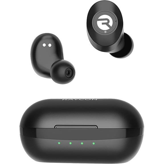 Everyday Earbuds Classic   with Microphone - Stereo Sound,  Noise Canceling, in-Ear  Headset True  Earbuds 32 Hours Playtime (Black)