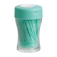 thumbnail image 1 of Everyday Essentials 200-Count Double-Headed Plastic Toothpicks with Portable Storage Bottle, Teeth Care, 1 of 4