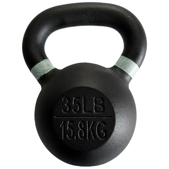 Everyday Essentials 35 Lb Full Body Exercise Strength Training Kettlebell Weight