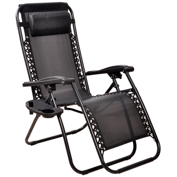 Everyday Essentials Adjustable Zero Gravity Lounge Chair Recliners for Patio