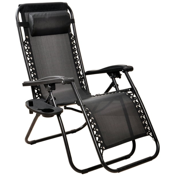 Everyday Essentials Adjustable Zero Gravity Lounge Chair Recliners for