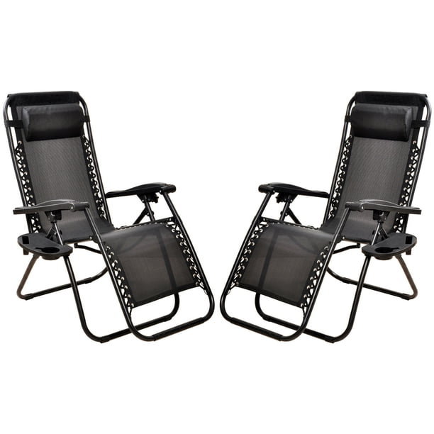 Everyday Essentials Adjustable Zero Gravity Lounge Chair Recliners for