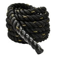 thumbnail image 1 of Everyday Essentials Battle Rope 1.5/2 Inch Diameter Poly Dacron 30, 40, 50 FT Length, Heavy Ropes for Home Gym and Workout, 1 of 5