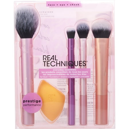 Everyday Essentials Brush Set --5Pcs Real Techniques Women