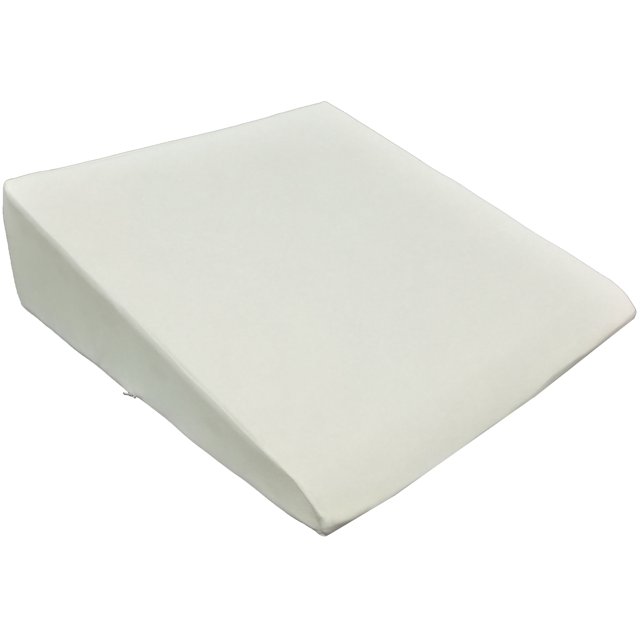 Everyday Essentials Foam Wedge Bed Support Pillow with Memory Foam Top