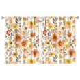 thumbnail image 1 of Everyday Floral Blackout Drapes 2 Panels 42x54 Inch, Rod Pocket Curtains for Bedroom and Natural Feel, 1 of 2