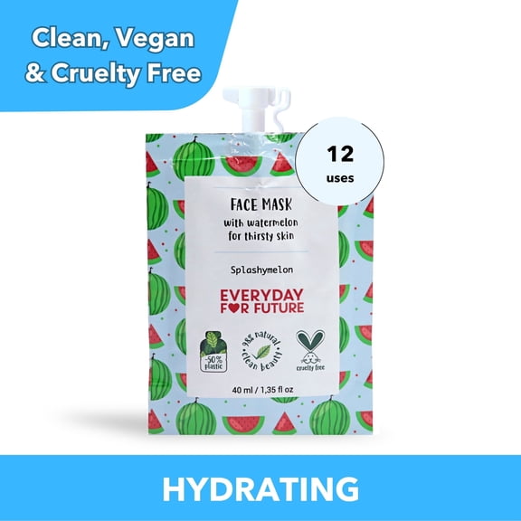 Everyday For Future Watermelon Face Mask, Hydrating, 12 Uses