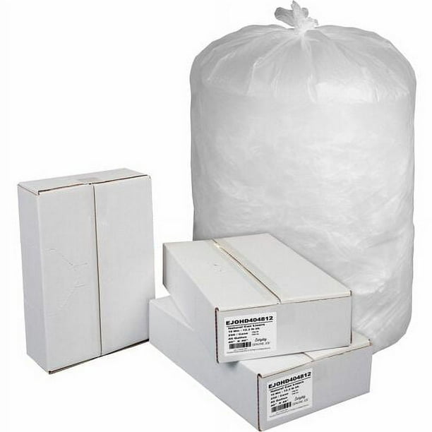Everyday Genuine Joe High-Density Can Liners - 45 gal Capacity - 40 Everyday Genuine Joe High-Density Can Liners - 45 gal Capacity - 40