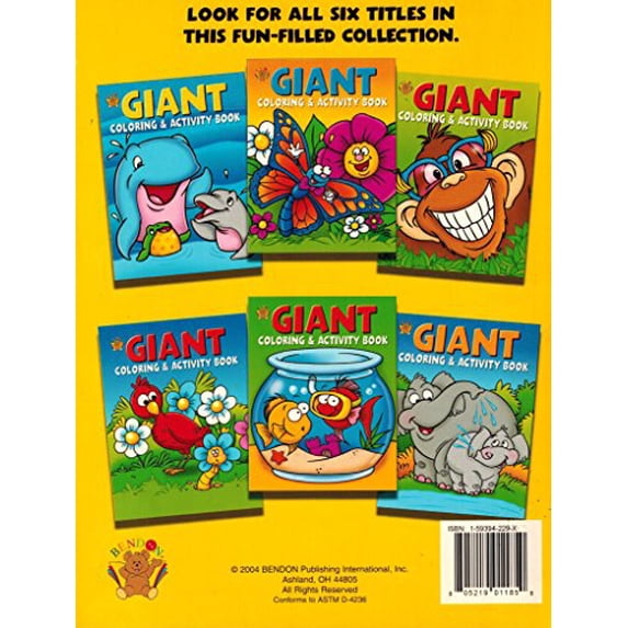 Pre-Owned Everyday Giant Coloring & Activity Book Paperback