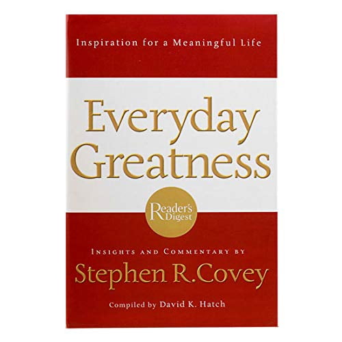 Pre-Owned Everyday Greatness: Inspiration for a Meaningful Life (Hardcover) 140160241X 9781401602413