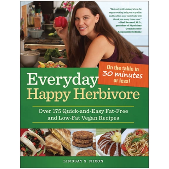 Pre-Owned Everyday Happy Herbivore: Over 175 Quick-and-Easy Fat-Free and Low-Fat Vegan Recipes, 9781936661381, 1936661381, Paperback, 1 edition