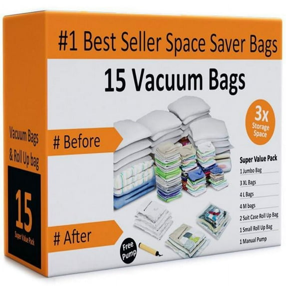 Everyday Home M050077 Vacuum Storage Bags