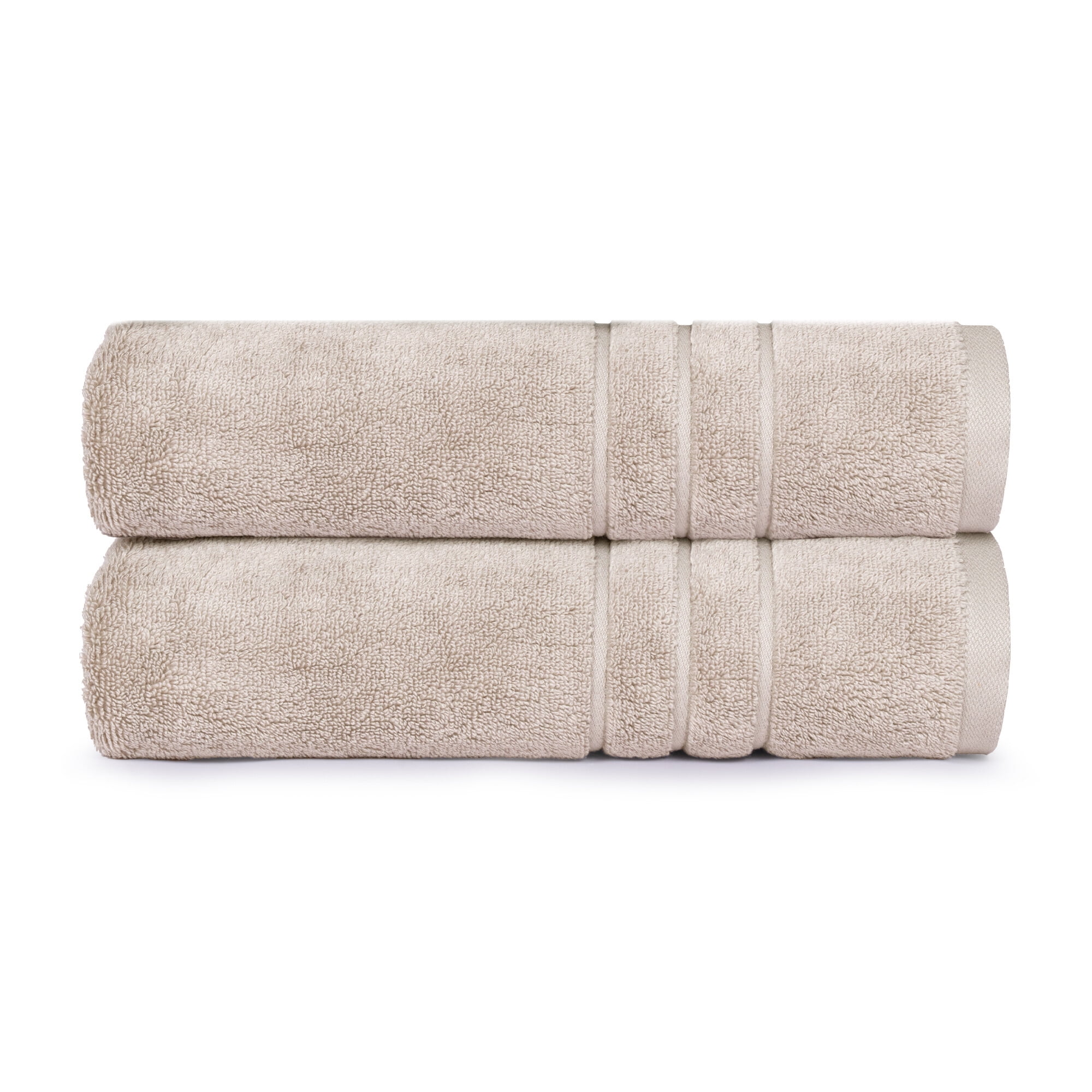 Everyday Home by Trident Eco Twist 2 Pc Bath Towel Set, Cotton and Viscose from Bamboo towel ...