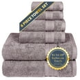 thumbnail image 1 of Everyday Home by Trident Soft Comfort 6PC Set, Charcoal, 1 of 12