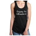 thumbnail image 1 of Everyday I'm Brusselin' Racerback Tank, 1 of 2
