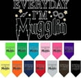thumbnail image 1 of Pet and Dog Bandana Screen Printed, "Everyday I'm Mugglin", 1 of 10