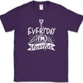 thumbnail image 1 of Everyday I'm Shovelin T-Shirt Funny Christmas Holiday Xmas Gift Joke Tee - Purple, M, 1 of 1