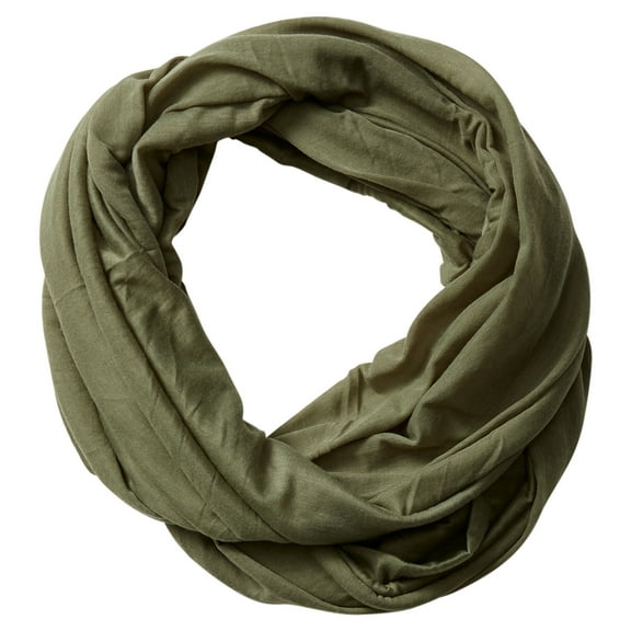 Everyday Infinity Scarf - Olive Green
