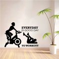 thumbnail image 1 of Everyday Is A Good Day To Workout Motivation Inspirational Quote Quotes Fitness Healthy Life Style Wall Art Vinyl Sticker Decal Home Décor Work Out Wall Sticker Home Gym Bedroom Size (40x40 inch), 1 of 3