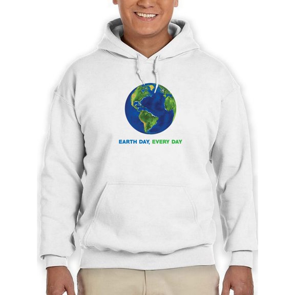 Everyday Is Earth Day Hoodie Men -GoatDeals Designs, Male XX-Large