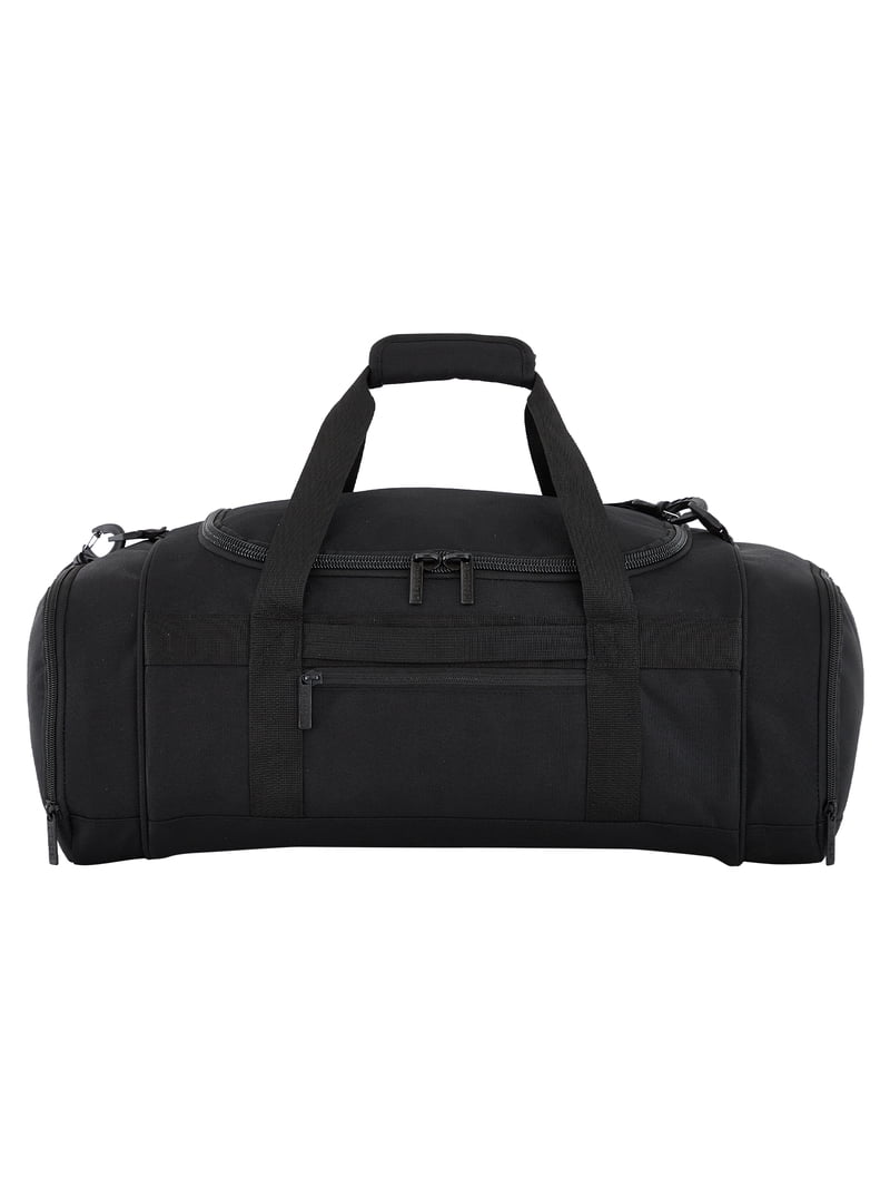 Protégé Everyday Journey 22 Inch Black Duffel Bag with Trolley