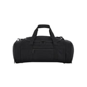 Protege Everyday Journey 22 in Black Travel Duffel Bag with Trolley Sleeve