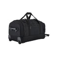 thumbnail interactive-video image 1 of Protege Everyday Journey 25 in Medium Rolling Travel Duffel with GPS Pocket, Black, 1 of 11