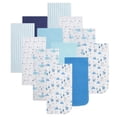 thumbnail image 1 of Everyday Kids 12 Pack Burp Cloths for Baby Boy, 1 of 18