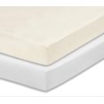 Everyday Kids 2Pack Fitted Crib Sheets, 100 Soft Breathable