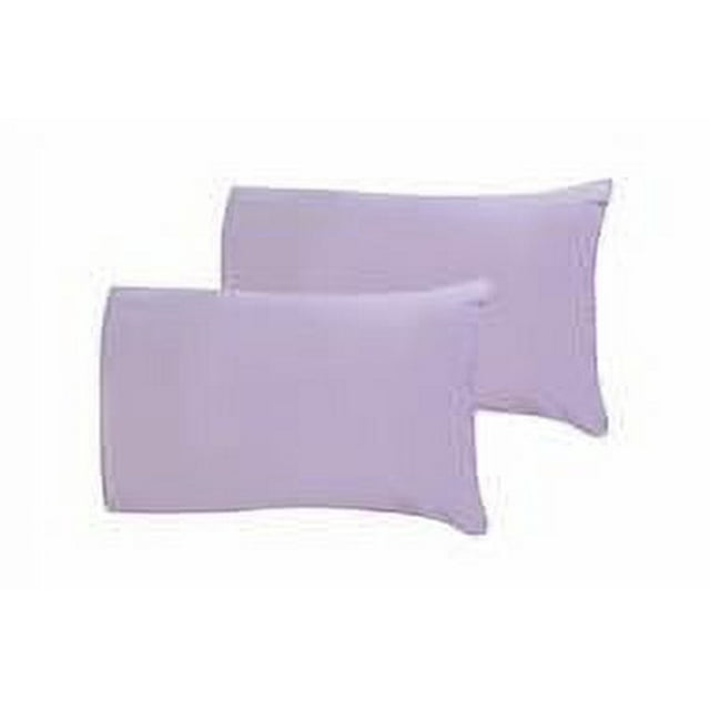 Everyday Kids 2Pack Toddler Travel Pillowcases Solid Purple