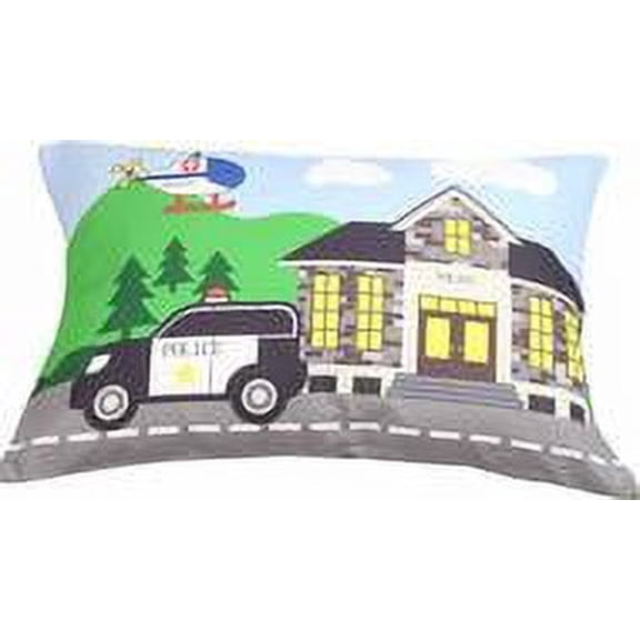 Everyday Kids 3-Piece Toddler Sheet Set - Police, Fire and Rescue