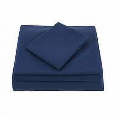 Everyday Kids 3 Piece Toddler Sheet Set - Solid Navy