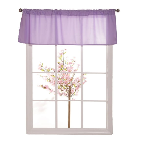 Everyday Kids Purple Window Valance