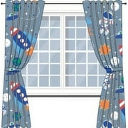 Everyday Kids Rod Pocket Room Darkening Valances, 41" x 63"