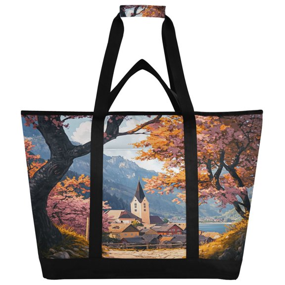 Everyday Large Handheld Cooler Bag, 30 kg Insulated Cooler Bag, Suitable for Many Occasions,Relying on Mountains and Beside Wate