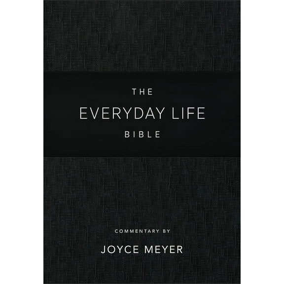 Everyday Life Bible: Black Leatherluxe(r): The Power of God's Word for Everyday Living, (Hardcover)