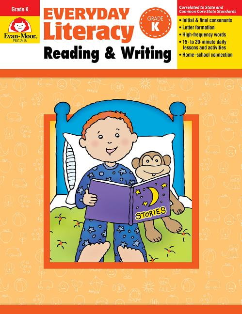 Everyday　Lesson　Grade　K　and　Reading　(Paperback)　Everyday　R　Literacy　Literacy　Writing:　W,
